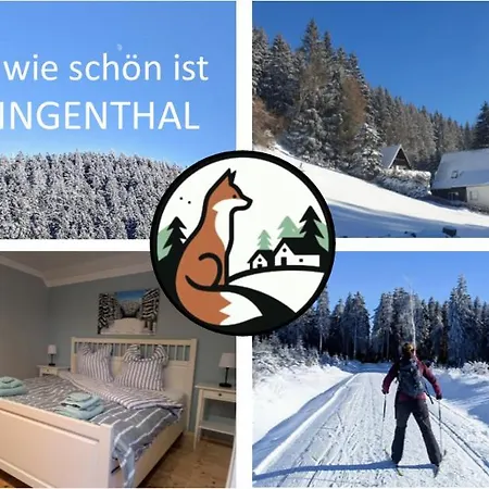 펜션 Waldhaus Mit Kamin & Aussicht - Direkt Am 